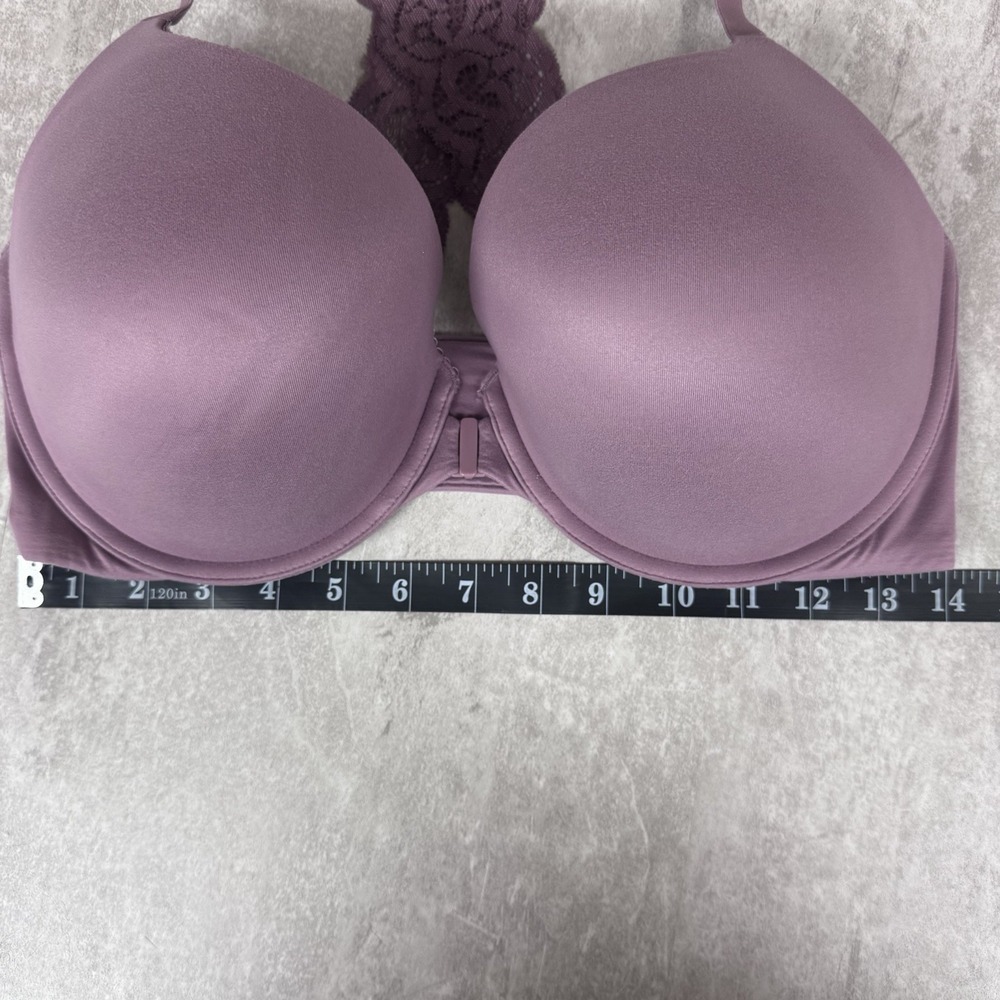 Victorias Secret Body by Victoria Racerback Perfect Shape Bra  Mauve 36DDD NWT - Picture 4 of 9